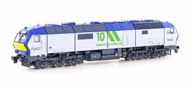 H0 D NIAG Diesellokomotive DE2700, 6A, Ep.V, R= 2, Lichtwechsel, dig. Sound, Haftreifen 2x, etc............................................................