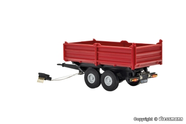 H0 CarMotion LKW Funktionsmodell Hänger Tandem Kipper rot, etc.................................................................