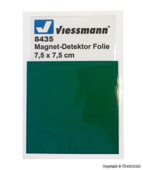 elektro Magnet- Detektor- Folie, L= 7,5x 7,5cm, etc...........................................................