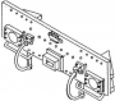 H0 Bahnausstattung D DRG DB DR BS MS Pufferbohle BR 78, vorn