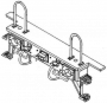 H0 Zurüstteil BS MS Pufferbohle, BR 01, Altbau, vorn