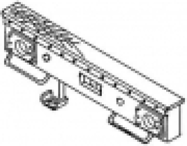 H0 Zurüstteil D DRG DB DR BS MS Pufferbohle, BR92, mit Pufferflansch,