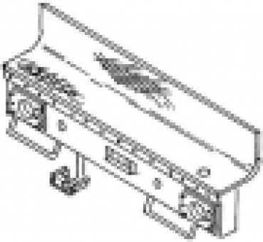 H0 Zurüstteil D DRG DB DR BS MS Pufferbohle, BR91, mit Pufferflansch