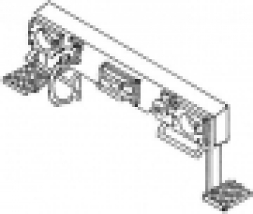 H0 Zurüstteil BS MS Tenderpufferbohle BR 50