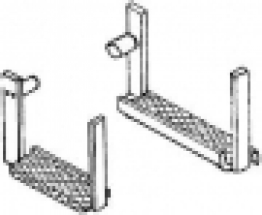 H0 Zurüstteile D BS MS Tritt für V 36,  vorderer Aufstieg zum Umlauf