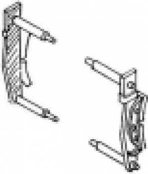 H0 Zurüstteil BS MS Einheitsbremsbacken für Rad,  D= 13-15mm