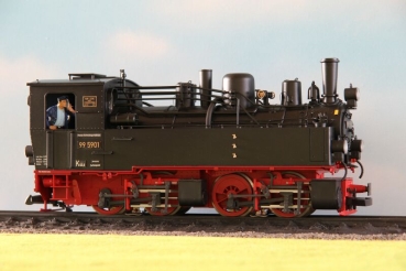 0 D DR Dampflokomotive BR 99 5901, Ep.x, Spitzensignal, Motor Bühler, Edelstahlräder, Basismodell, Text beachten,  Haftreifen 1x,  etc.......................................