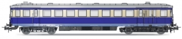 H0 A ÖBB Triebwagen Rh 5044.06, 4A, Ep.III- IV, L=293mm, R= 419mm creme- blau, " Museumsausführung " etc................