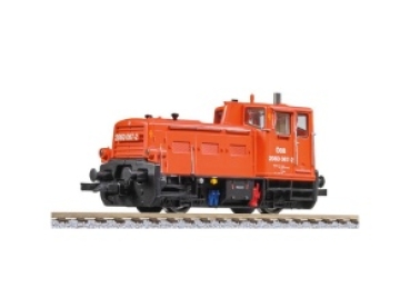 H0 A ÖBB Diesellokomotive DE 2060, Nr. 2060 067 2,  2A, L=76mm,  Ep.IV, orange, Schwungmasse, LED Beleuchtung, R= 360mm, etc.....................
