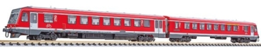 N D DB Dieseltriebwagen 628 521 7, 2teilig, 4A, Ep,V, verkehrsrot, etc..................................