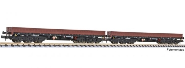 N D DR Schwerlastwagen Set 2, Sas 4850, 485 0186 2/ 485 1322 2, L=98mm, 6A, Ep.IV, braun, schwarz, etc.............................