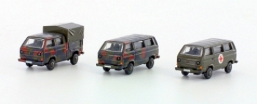 N D PKW VW Kleinbus Set 3x Bundeswehr