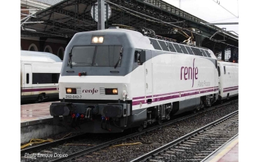 N E RENFE Elektrolokomotive 252, L= 122mm, 4A, Ep.VI, dig.,  " Alvia Picasso " , etc....................