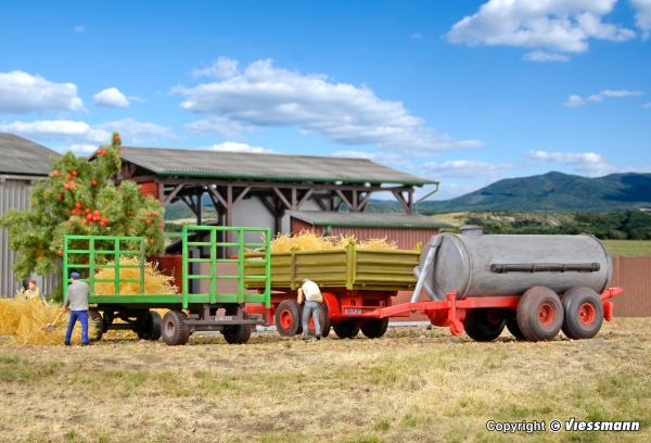 H0 Nutzfahrzeuge LKW Landwirtschaftliche Anhänger, St.3x, etc....................................................