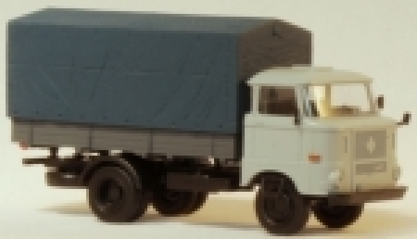 TT D DDR LKW IFA W50 L , mit Holzpritsche und Plane, pastellörange, etc........................................................................