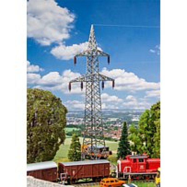 H0 Geländegestaltung BS Freileitungsmasten 100kV St.2x, Ep.III, 161x 51x 312mm, etc..................................................................