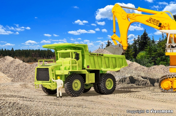 H0 Nutzfahrzeuge BS LKW TEREX Muldenkipper, L=10x 5,5x 5- 9cm, etc...............................................................................