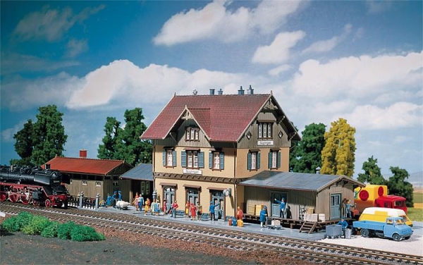 N Bahngebäude BS Bahnhof Güglingen, 165x 78x 78mm, 73x 30x 35mm, Ep.I, etc.............................................