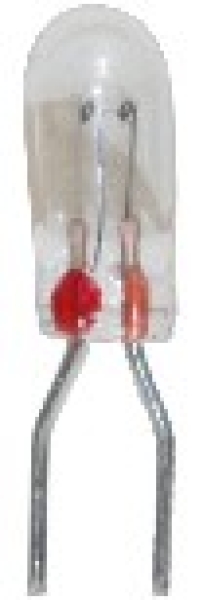 elektro Leuchten Leuchtsteckmittel BiPinsockel, Glas 3,2mm, 22V, 24 mA, rot, etc.......................................................................................................