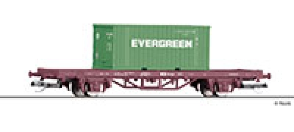 TT CS CD Start-Containertragwagen 2A Ep.VI beladen mit Container