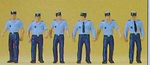 H0 Figur Polizisten in Sommeruniform