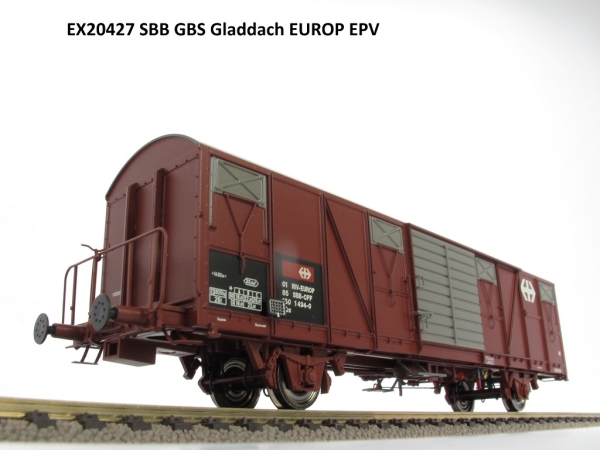 H0 D DB Güterwagen ged., Gbs 254, 2A Ep.III, Emblem ,