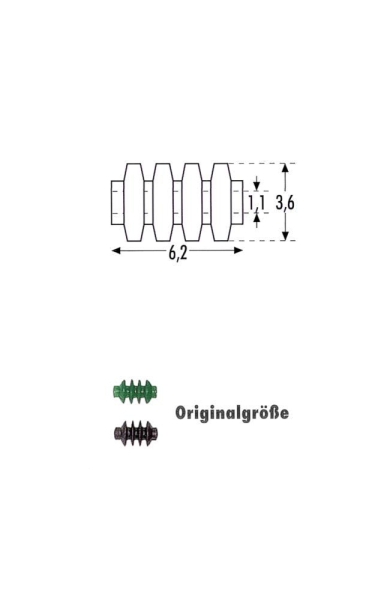 H0m Ch RhB Rillen Isolatoren braun, St.24x , etc.....................................................................................................