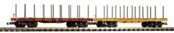 G USA SF Rungenwagen- Set, 2x, " Union Pacific " 4A, L=736mm, R=60mm, etc.................................................................