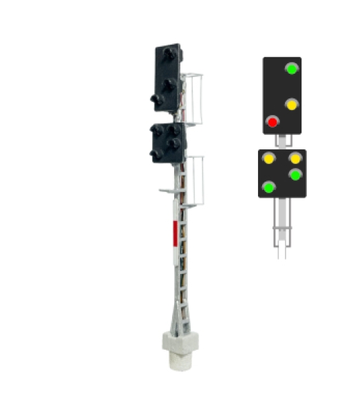 N Signale A ÖBB Vorsignal + Hauptsignal 415102, LED, 16V DC, etc...................................................................................