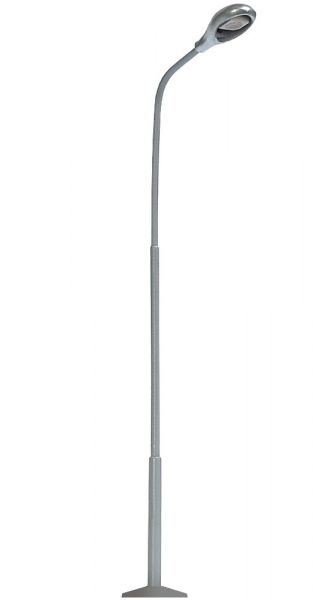 H0 Leuchten Stahlrohrmast- Leuchte, LED, weiß, H= 89mm, etc.............................................................................................