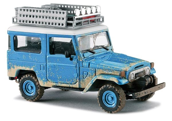 H0 J PKW Toyota Land Cruiser, Offroad, blau, etc..............................................................................................................