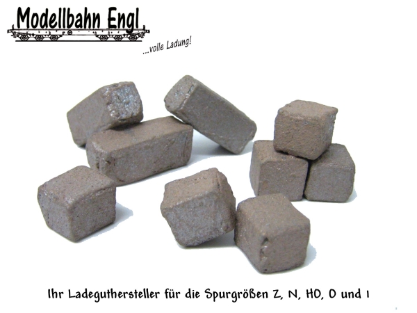 H0 Zubehör Schrottwürfel lang 3x kurz 6x 30x 15mm