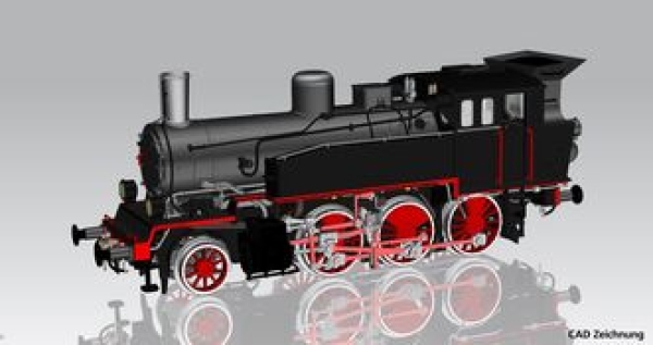 H0 PL PKP Dampflokomotive TKi3, 1C, Ep.III, L=123mm, R=422mm, etc................................................