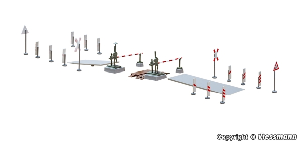 elektro H0 Bahnschranke, vollautomatisch, etc..............................................................