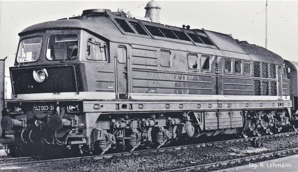 H0 D DR Diesellokomotive BR 142 Ep.IV Sound