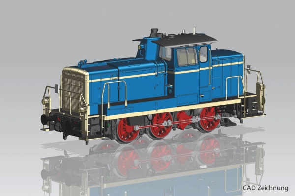 H0 D DB Diesellokomotive BR 360 Ep.V Sound blau-beige