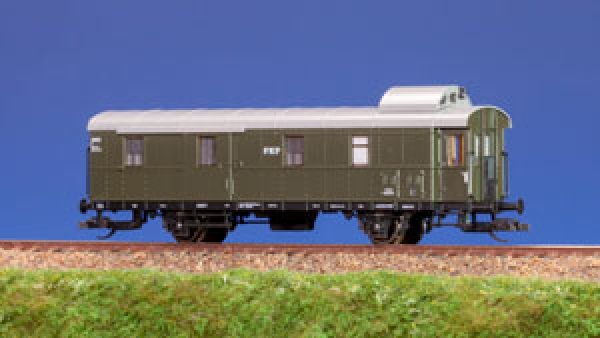 TT PL PKP Packwagen Pwi 31a,  2A, Ep.III, grün, etc...................................................................................