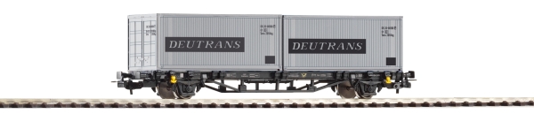 H0 D DR Containertragwagen 2A Ep.IV Deutrans