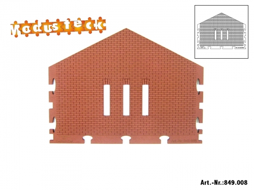 0 Gebäude Binderverband Dachelement 120x 240