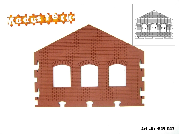 0 Gebäude Binderverband Dachelement 120x 240