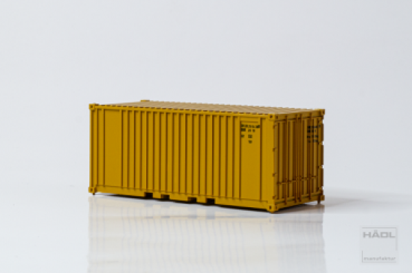 TT Ausstattung D DR Container 20", gelb, etc..............................................................................