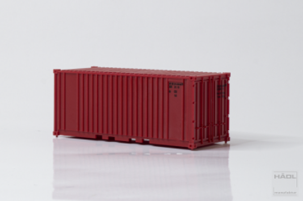 TT Ausstattung D DR Container 20", rot, etc...............................................................................