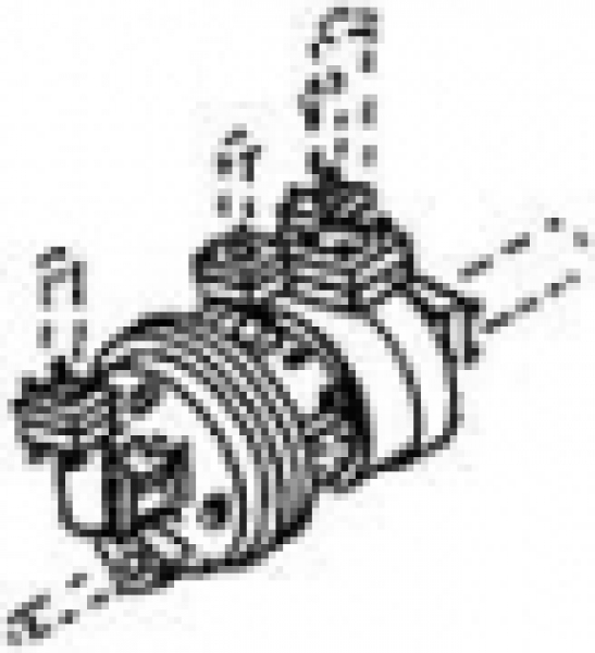 H0 Zurüstteil BS MS Turbospeisepumpe,  BR 01,  BR 50,  BR 52,