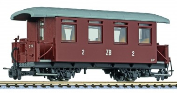 H0e A PRI Personenzugwagen Bi/ s, Nr.B 27, Kl.2, 2A, Ep.III, braun, Zillertalbahn, etc...........................................................................