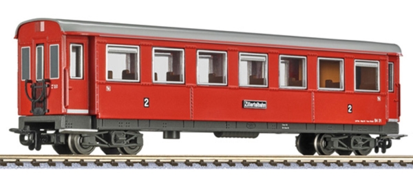 H0e A ÖBB Personenwagen  B4i 31, L=139mm, 4A, Ep.VI, rot, etc.........................