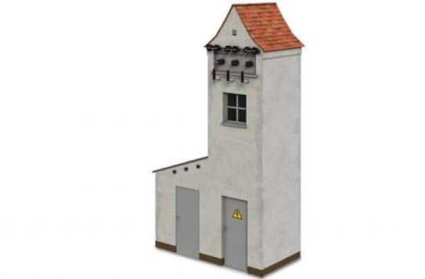 N Gebäude FM Trafohaus, 22,7x 11,3x 45,4mm, etc...........................................................