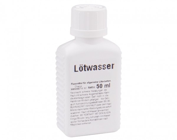 Werkzeug Lötzubehör Lötwasser 50ml, Fussmittel zum Weichlöten, etc......................................................