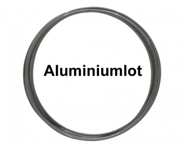 Werkzeug Lötzubehör Aluminiumlot 1m, ca.7,4gr., zum Weichlöten von Aluminium, etc.-....................................................................