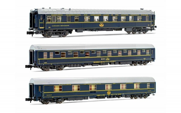 N E RENFE Schlaf- Speisewagen T2 Set 3x, 4A, Ep.IV, L=478mm, etc...........................