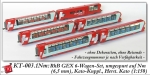 n 1 150 Ch Pri Glacier Express Wagen 6x nm 6,5mm Kato Kupplungb